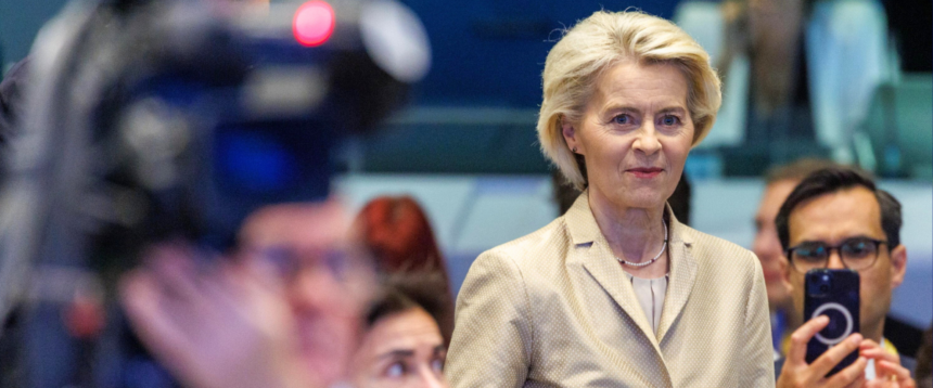 von der Leyen domande giornalisti