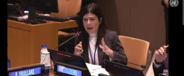 Chiara Colosimo all’Onu lancia l’allarme mafiosfera: “Sui social serve una contro-narrazione” (video)