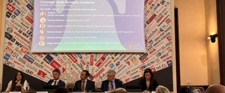 La famiglia è il fulcro del modello italiano, Roccella: “In Ue si preoccupano dell’ambientalismo, noi della natalità”