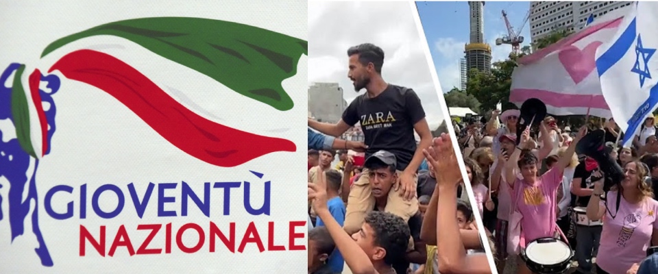 Gioventù nazionale: bene il governo Meloni sulla pace a Gaza, ora avanti con i “Due popoli e due stati” Gioventù nazionale: bene il governo Meloni sulla pace a Gaza, ora avanti con i “Due popoli e due stati”