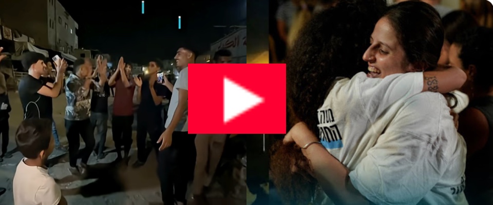 Feste parallele: Gaza e Tel Aviv accomunate dalle scene di esultanza dopo l’annuncio dell’accordo (video) Feste parallele: Gaza e Tel Aviv accomunate dalle scene di esultanza dopo l’annuncio dell’accordo (video)