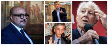 Ipotesi di Sangiuliano candidato in Campania: la sinistra protesta, ma per Augias, Marrazzo e compagni andava bene
