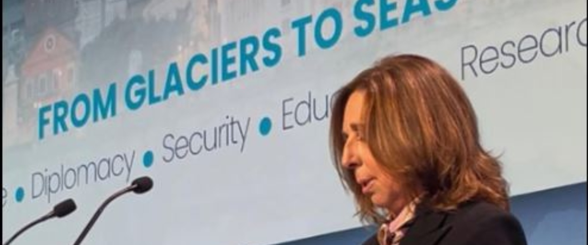 Isabella Rauti al Forum sull’Artico: è il futuro del Pianeta, va protetto con impegni e obiettivi. E l’Italia c’è, e in prima linea Isabella Rauti al Forum sull’Artico: è il futuro del Pianeta, va protetto con impegni e obiettivi. E l’Italia c’è, e in prima linea