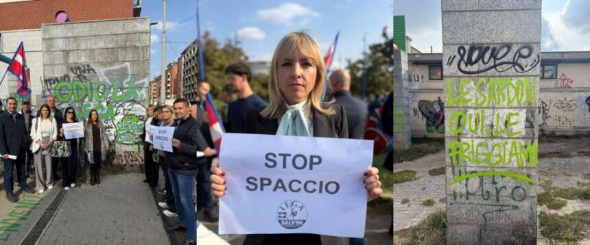 I centri sociali minacciano la Lega a Torino al presidio contro lo spaccio. Sardone: “Non molliamo, non ci facciamo intimorire” I centri sociali minacciano la Lega a Torino al presidio contro lo spaccio. Sardone: “Non molliamo, non ci facciamo intimorire”