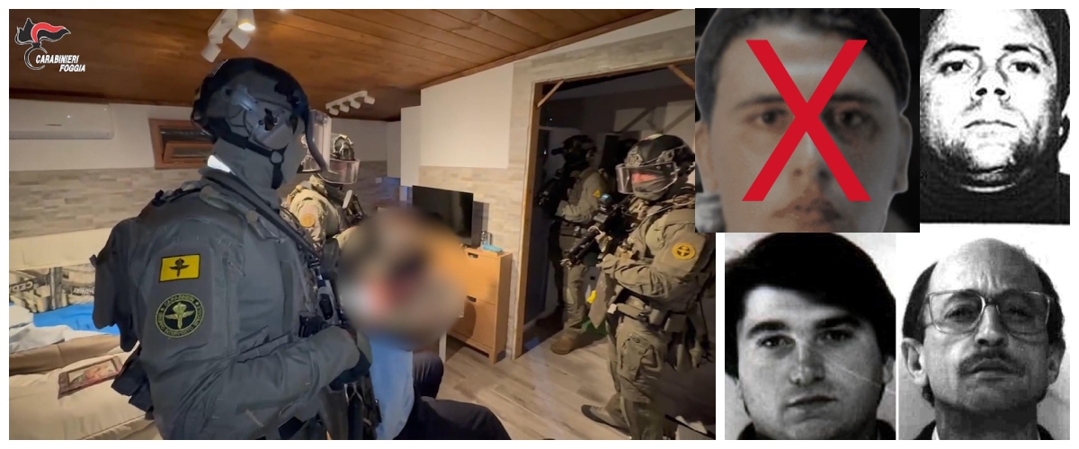 Preso Leonardo Gesualdo, l’ultimo latitante della mafia foggiana: il video della cattura. Chi sono gli altri super ricercati