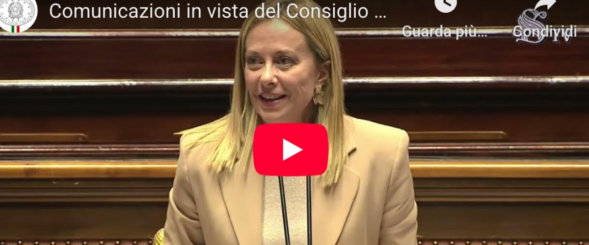 la replica di meloni in senato tutte le risposte da monti a maiorino testo e video integrale