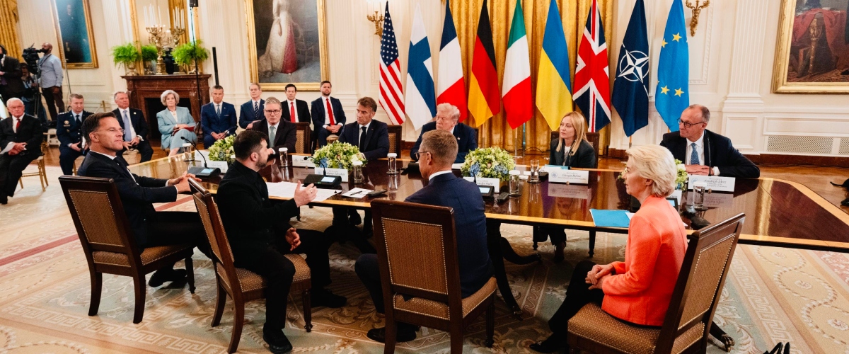 la nota dei leader europei sull8217ucraina uniti per una pace giusta sosteniamo la posizione di trump