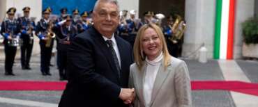 Meloni riceve Orban: Ucraina, Medioriente e migranti. Tajani gela la sinistra: “Dialogare non è avere le stesse idee”