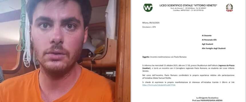 Dai Pro Pal ai Pro-Paolo Romano: lezioni di “Flotilla” in un liceo, in cattedra il consigliere regionale del Pd Dai Pro Pal ai Pro-Paolo Romano: lezioni di “Flotilla” in un liceo, in cattedra il consigliere regionale del Pd