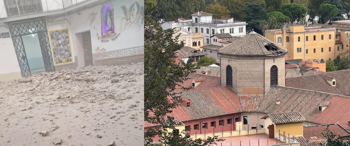 Tragedia sfiorata a Regina Coeli, crolla una parte del tetto: nessun ferito, sfollati 250 detenuti Tragedia sfiorata a Regina Coeli, crolla una parte del tetto: nessun ferito, sfollati 250 detenuti
