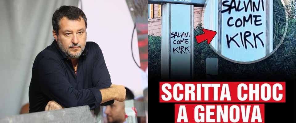 salvini come kirk minacce choc a genova il ministro risponde paura mai non sar224 la violenza a fermarmi