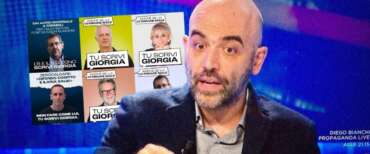 Atreju replica a Saviano: “Fa confusione anche stavolta. Ranucci non era neanche citato nelle nostre grafiche”
