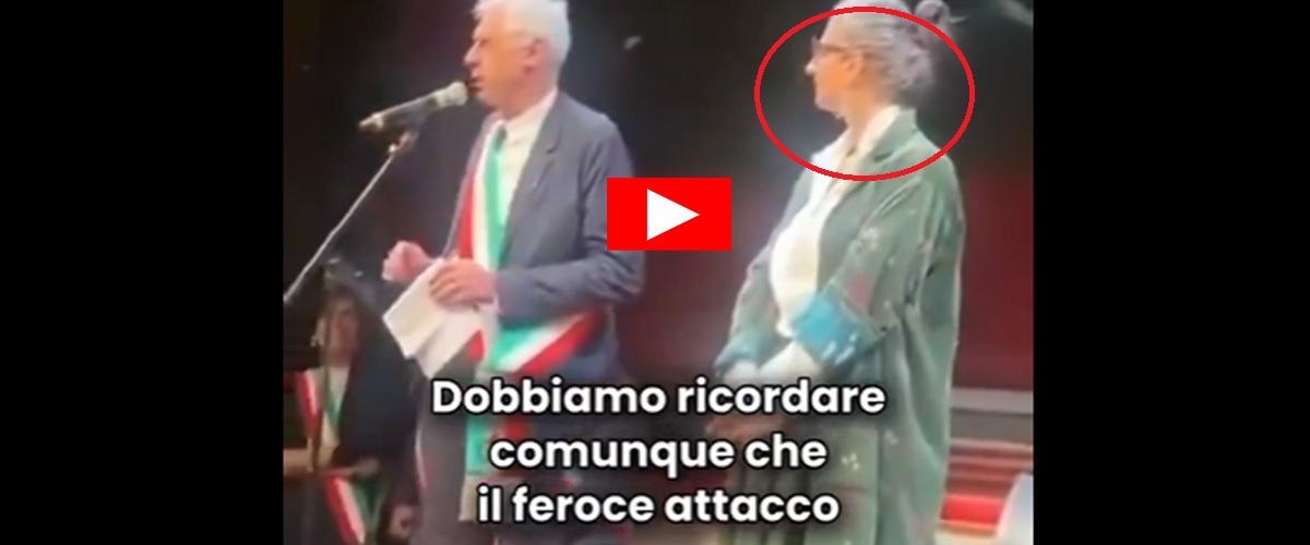 il sindaco di sinistra critica hamas lo linciano parli come meloni accanto a lui la albanese lo fulmina