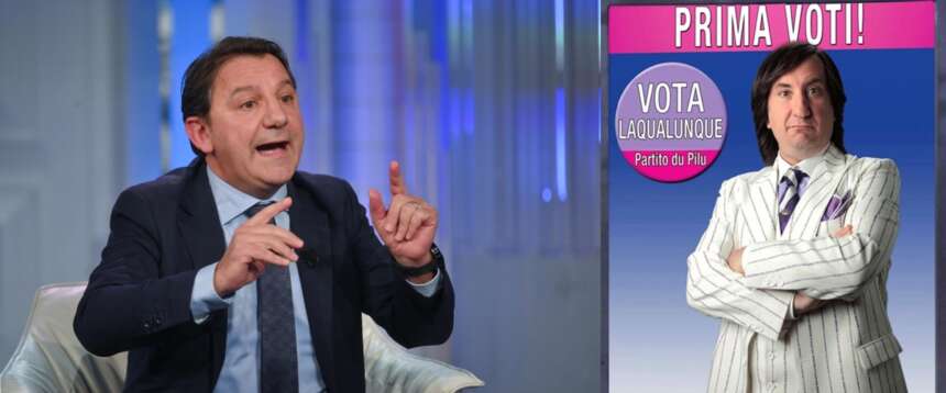 Tridico, ormai è campagna elettorale da barzelletta tra province sbagliate e promesse alla Cetto La Qualunqe (video)
