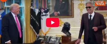 Alla Casa Bianca l’orgoglio italiano: Andrea Bocelli ricevuto nello studio ovale da Trump (video)