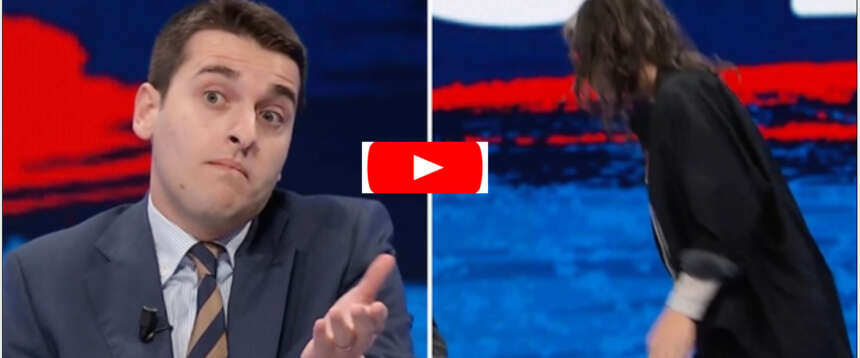 A sinistra scappano tutti. Dopo Telese, anche la Pro Pal Albanese se ne va quando si cita Liliana Segre…