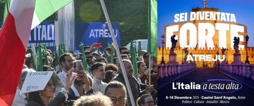 Atreju 2025: svelati luogo e date Atreju 2025: svelati luogo e date