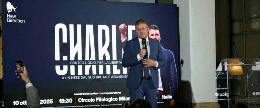 charlie kirk Fidanza New Direction Milano charlie kirk Fidanza New Direction Milano