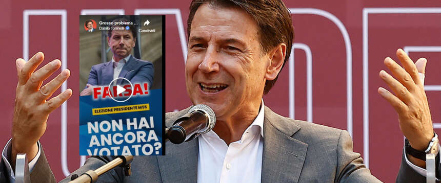 Conte da ridere: festeggia la sua vittoria da candidato unico col 50% di astenuti. Toninelli lo sfotte: “Una farsa” Conte da ridere: festeggia la sua vittoria da candidato unico col 50% di astenuti. Toninelli lo sfotte: “Una farsa”