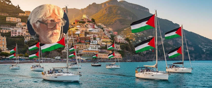 Pro Pal? No, Pro Vip. Sulla Flotilla spunta il comunista di 86 anni star di Positano: vende orologi di lusso e vive in Svizzera