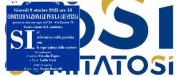 Giustizia, è nato al Cis il primo Comitato per il Sì al referendum e ha battuto tutti sul tempo