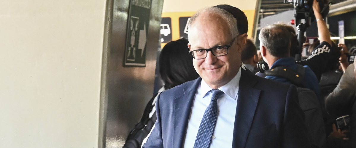Il sindaco di Roma, Roberto Gualtieri