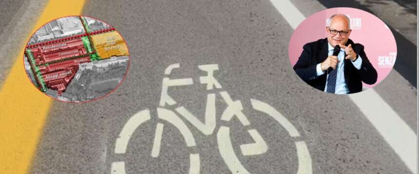 Ciclabili, il “pasticciaccio brutto” di via Guido Reni. Romani in rivolta contro l’ultima follia di Gualtieri