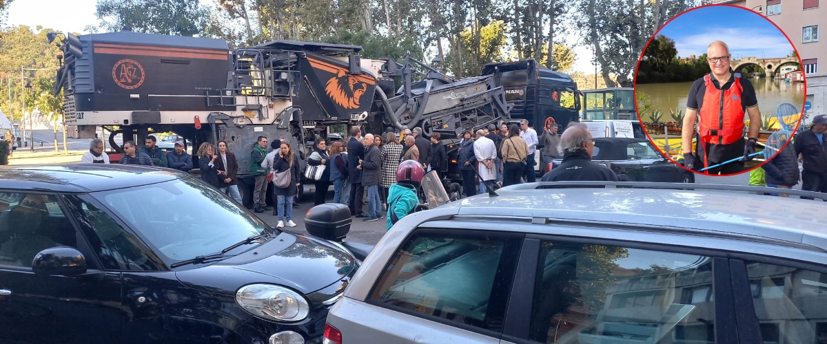 Roma, via Guido Reni: residenti in strada contro la ciclabile di Gualtieri. E il Campiglio fa il gendarme Roma, via Guido Reni: residenti in strada contro la ciclabile di Gualtieri. E il Campiglio fa il gendarme