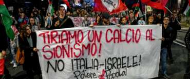 Bufera sul tg3, giornalista choc: “L’Italia potrà eliminare Israele, almeno sul campo”. Violenze pro Pal fuori dallo stadio