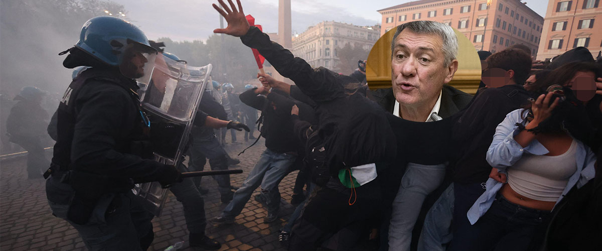 Scioperi e cortei, Landini spara numeri a casaccio e non si scusa per i disagi: “Le nostre piazze non sono violente”