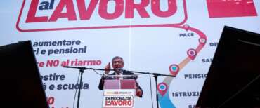 Cgil, piazza scarna. O non c’è emergenza democratica o la manifestazione è stata un flop