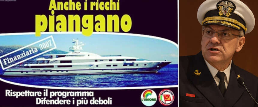 Dalla Flotilla alla Patrimonale: la sinistra più perde più si fa male. Landini rispolvera la “tassa sui ricchi” che piangono