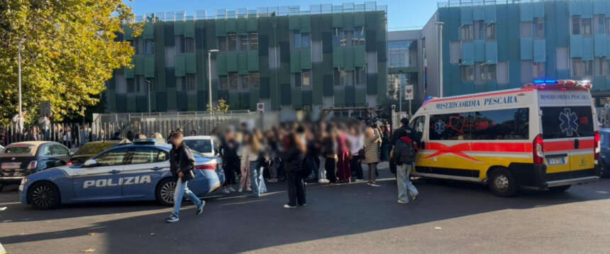 Pescara, evacuato il liceo “Guglielmo Marconi”. Intossicazione da ammoniaca: in quattro, tra cui una prof, finiscono in ospedale Pescara, evacuato il liceo “Guglielmo Marconi”. Intossicazione da ammoniaca: in quattro, tra cui una prof, finiscono in ospedale