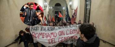 Collettivi all’attacco di Marco Lisei in un liceo di Bologna, interviene la Digos. Bignami: “L’odio di chi nega il dialogo”