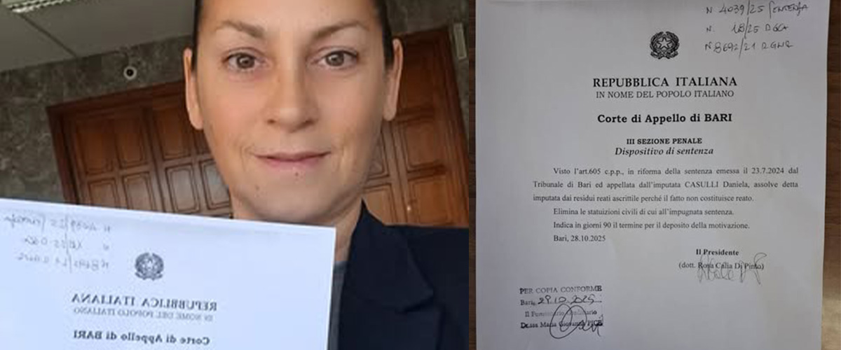 Assolta la maestra accusata di aver adescato minori in chat come “zia Martina”: tornerà a insegnare (video) Assolta la maestra accusata di aver adescato minori in chat come “zia Martina”: tornerà a insegnare (video)