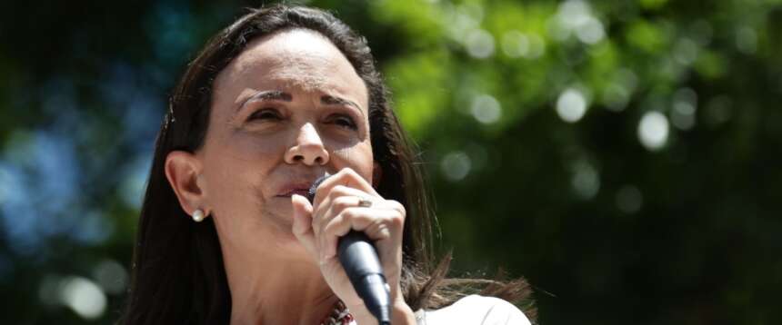 Maria Corina Machado, leader dell’opposizione al regimo di Maduro, insignita con il Nobel per la Pace Maria Corina Machado, leader dell’opposizione al regimo di Maduro, insignita con il Nobel per la Pace