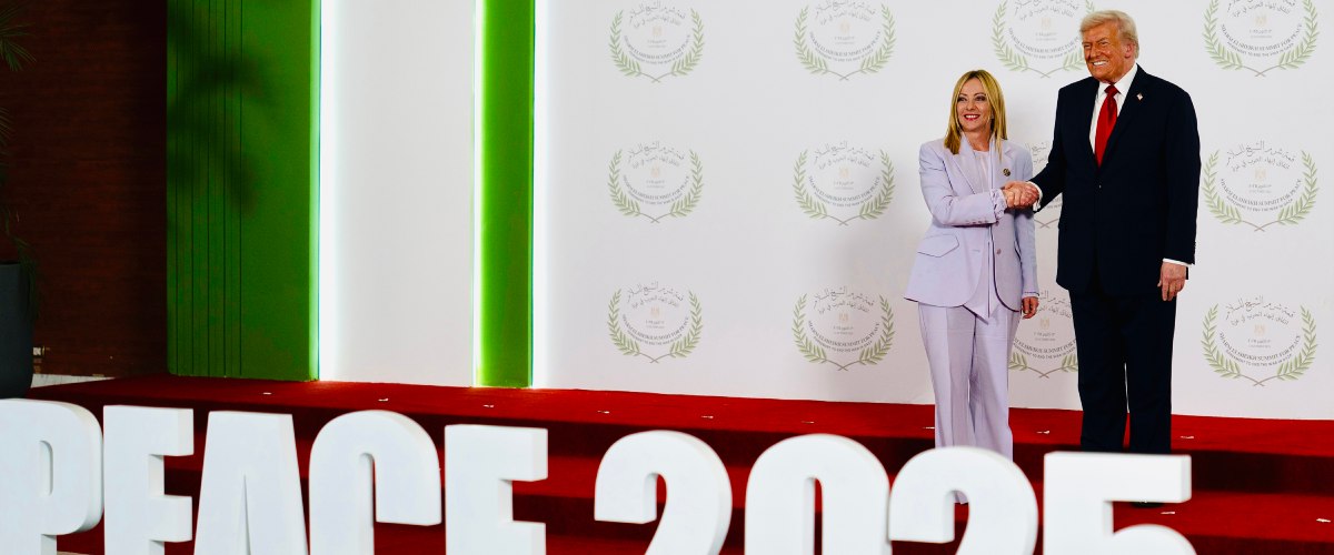 Meloni: «Una giornata storica, anche il riconoscimento dello Stato di Palestina è più vicino. L’Italia farà la sua parte» Meloni: «Una giornata storica, anche il riconoscimento dello Stato di Palestina è più vicino. L’Italia farà la sua parte»