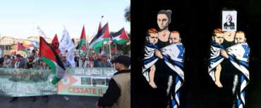 A Milano i pro-Pal sfilano contro la pace. Vandalizzati i murales dedicati alle vittime del 7 ottobre