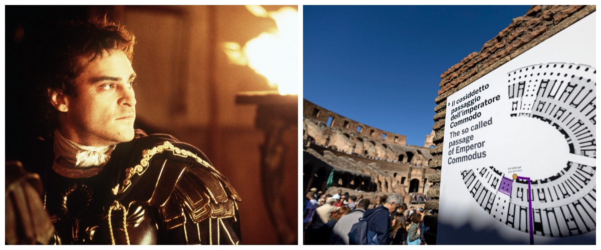al colosseo apre il passaggio di commodo il percorso reso celebre dal film il gladiatore