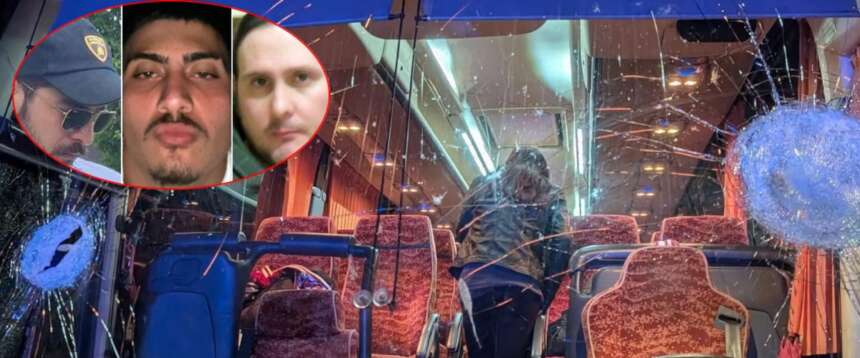 Assalto al pullman, uno degli ultrà incastrato dalle intercettazioni. Mima il lancio del sasso: “Era quello più appuntito” Assalto al pullman, uno degli ultrà incastrato dalle intercettazioni. Mima il lancio del sasso: “Era quello più appuntito”
