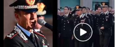 Meloni posta il filmato del minuto di silenzio: “Il mio abbraccio ai loro cari e all’Arma” (video)