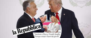 La figuraccia di “Repubblica”, l’Ungheria accusa: “Manipolate le frasi di Orban, mai detto che Trump sbaglia”