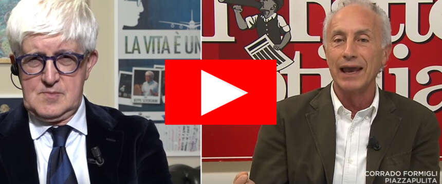 Rissa su Putin, Travaglio contro Severgnini: “Ma dove hai studiato la storia, su Topolino?” (video)