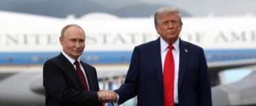 Trump e Putin durante il vertice di agosto in Alaska
