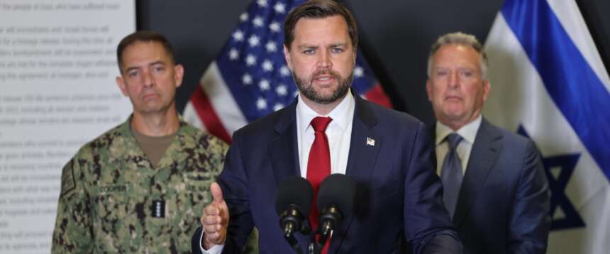 Vance in Israele: “Hamas deve disarmarsi ma non avverrà in una settimana. Alla pace serve tempo” Vance in Israele: “Hamas deve disarmarsi ma non avverrà in una settimana. Alla pace serve tempo”