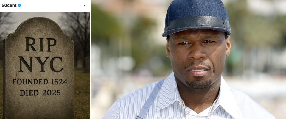 50Cent fa le “condoglianze” a New York sui social dopo l’elezione di Mamdani: una “frecciatina” contro il nuovo sindaco