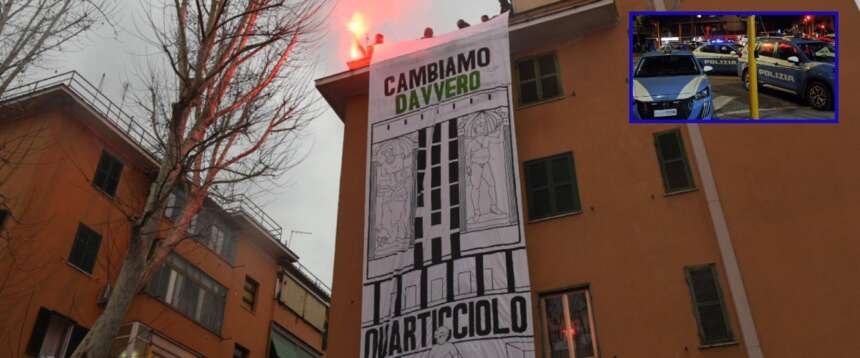 Blitz anti-droga al Quarticciolo e Tor Bella Monaca