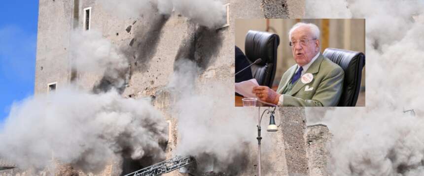 Crollo ai Fori, l’archeologo Carandini: “Incompetenza tecnica. È ora che tutto torni nelle mani del Ministero della Cultura”