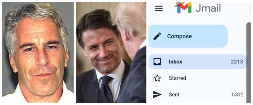 Un sito rende consultabili tutte le mail e i file di Epstein: tra i politici italiani spunta anche il nome di Conte