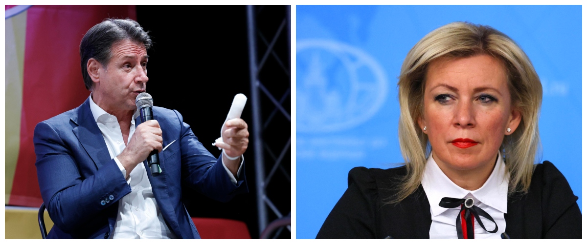 Le convergenze parallele di Mosca e M5s: Zakharova e Conte accomunati dagli stessi slogan